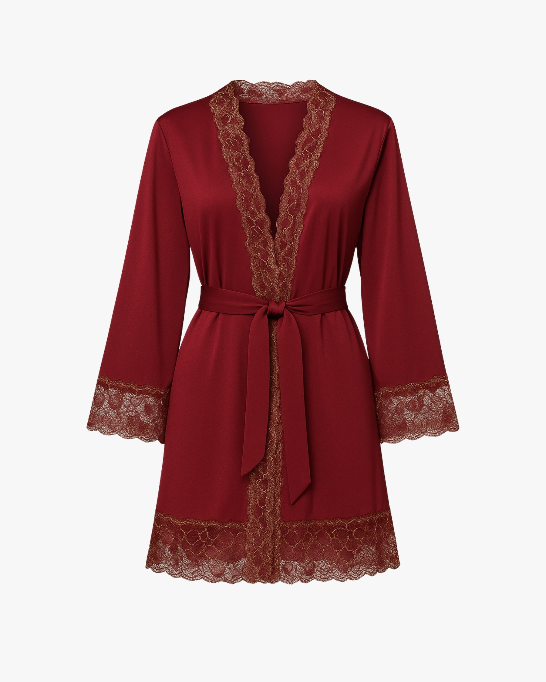 Château Margaux Set - Nightgown + Robe and Panties