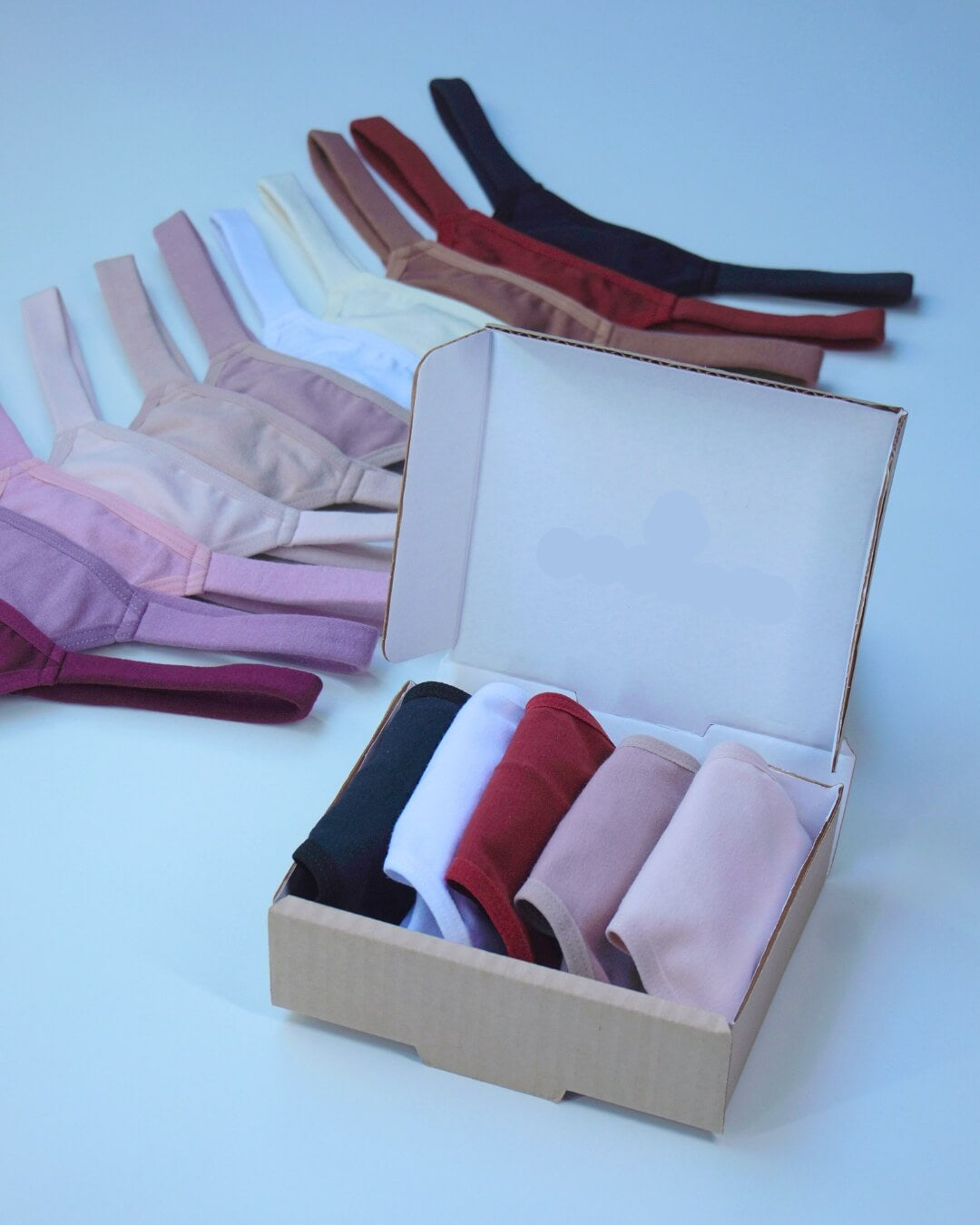 Buy 5, Pay 4 set- Les Crèmes Cotton Panties