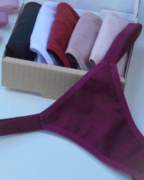 Buy 5, Pay 4 set- Les Crèmes Cotton Panties