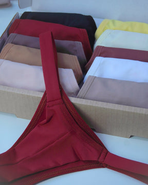 Buy 5, Pay 4 set- Mocha Mousse Microfiber Panties