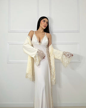 J’adore Long Nightgown + Panties Set