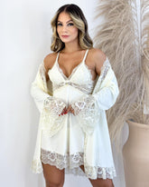 J’adore Nightgown, Robe and Panties Set