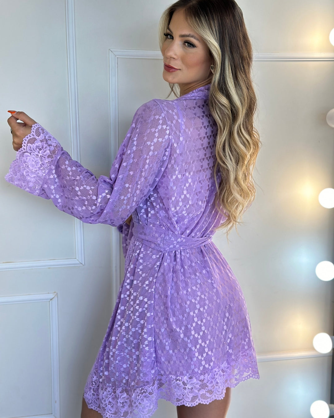 Butterfly Set - Nightgown + Robe and Panties