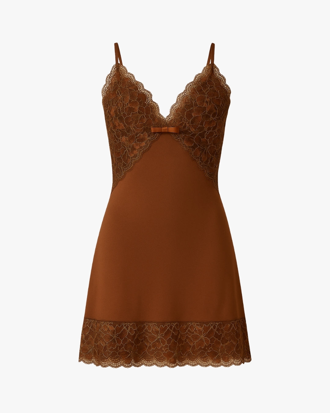Noix Royale Set - Nightgown + Robe and Panties