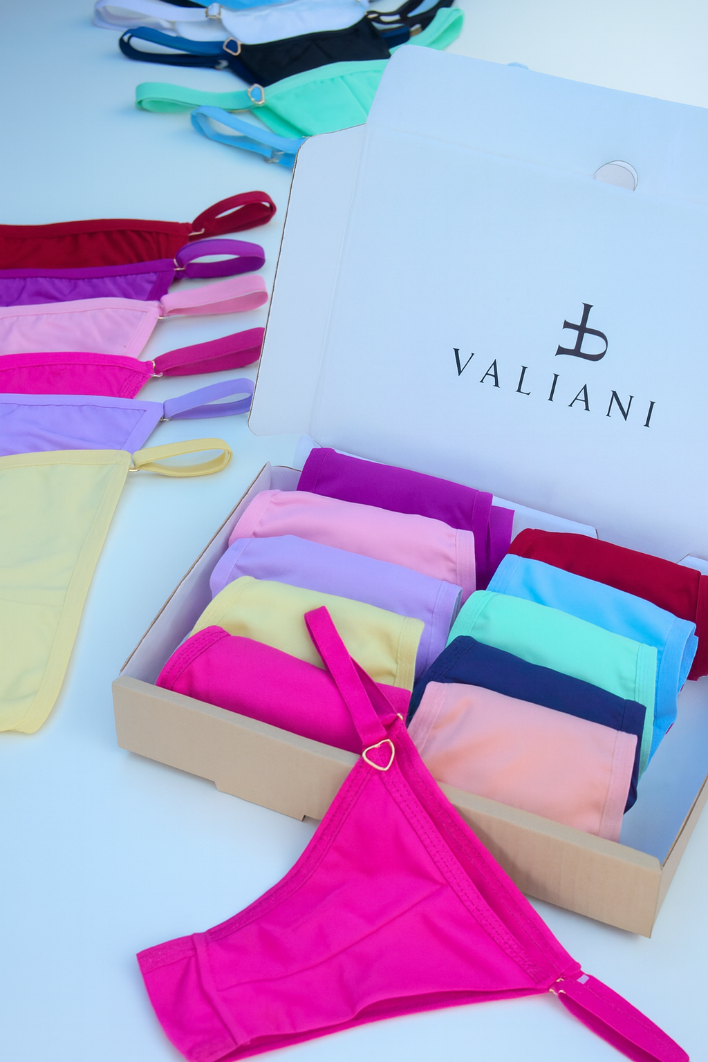 Buy 5, Pay 4 set- Assorted Adjustable Thong Panties