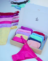 Buy 5, Pay 4 set- Mocha Mousse Microfiber Panties